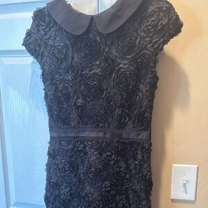Muse Size 4 black floral dress